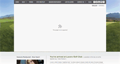 Desktop Screenshot of lucerocountryclub.com